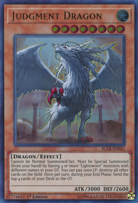 Judgment Dragon [BLLR-EN041] Ultra Rare | Play N Trade Winnipeg