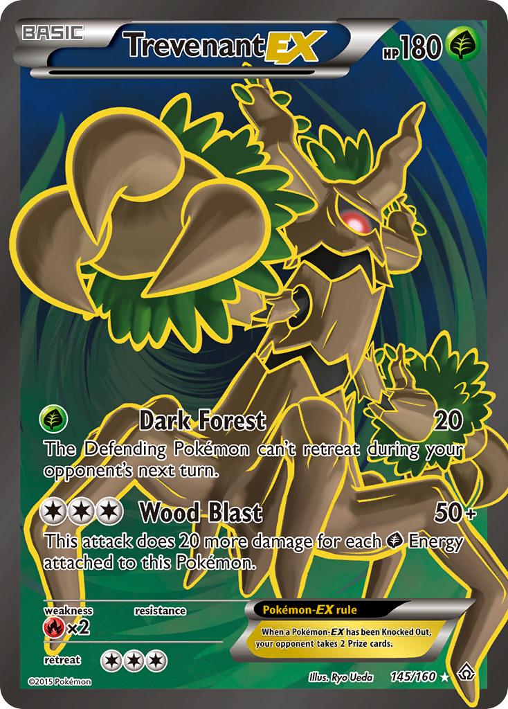 Trevenant EX (145/160) [XY: Primal Clash] | Play N Trade Winnipeg