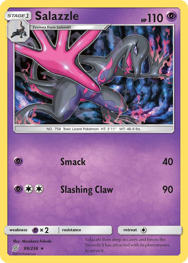 Salazzle (99/236) [Sun & Moon: Unified Minds] | Play N Trade Winnipeg