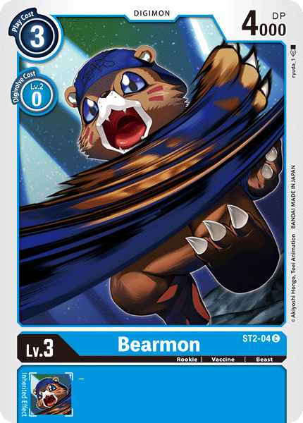 Bearmon [ST2-04] [Starter Deck: Cocytus Blue] | Play N Trade Winnipeg