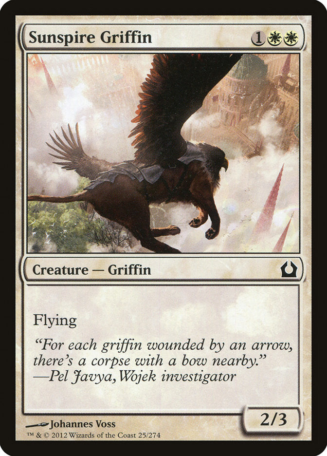 Sunspire Griffin [Return to Ravnica] | Play N Trade Winnipeg