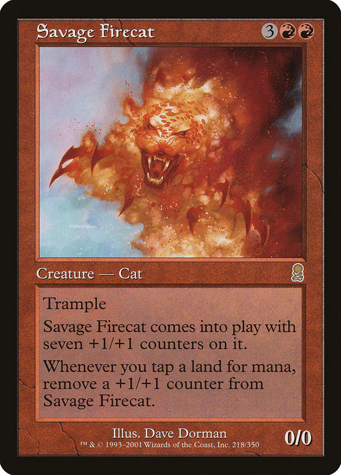 Savage Firecat [Odyssey] | Play N Trade Winnipeg