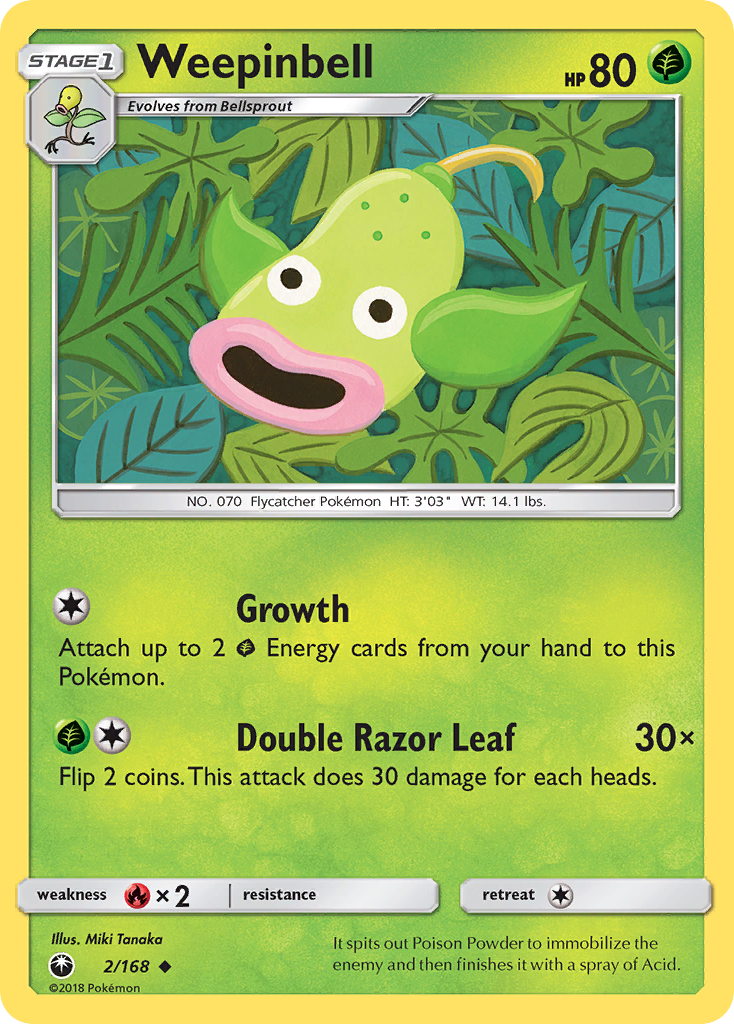 Weepinbell (2/168) [Sun & Moon: Celestial Storm] | Play N Trade Winnipeg