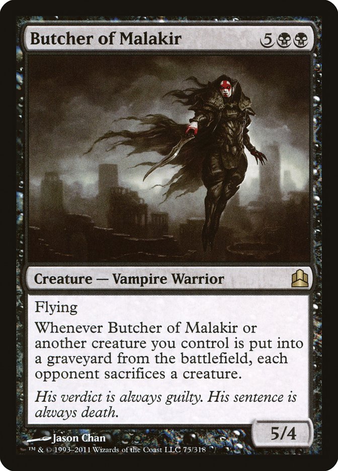 Butcher of Malakir [Commander 2011] | Play N Trade Winnipeg