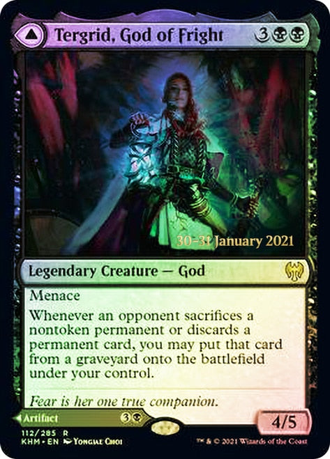 Tergrid, God of Fright // Tergrid's Lantern [Kaldheim Prerelease Promos] | Play N Trade Winnipeg