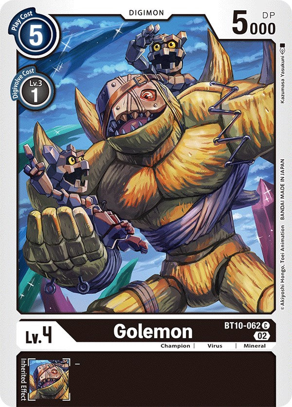 Golemon [BT10-062] [Xros Encounter] | Play N Trade Winnipeg