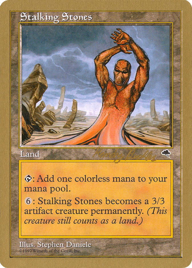 Stalking Stones (Randy Buehler) [World Championship Decks 1998] | Play N Trade Winnipeg