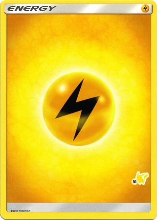 Lightning Energy (Pikachu Stamp #31) [Battle Academy 2020] | Play N Trade Winnipeg