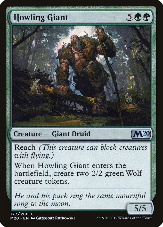 Howling Giant [Core Set 2020] | Play N Trade Winnipeg