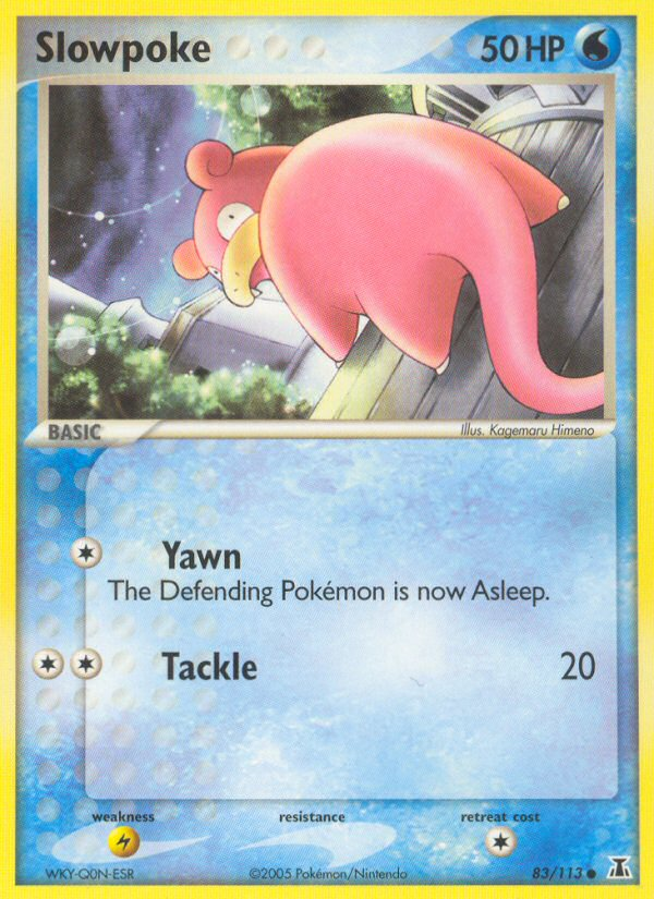 Slowpoke (83/113) [EX: Delta Species] | Play N Trade Winnipeg