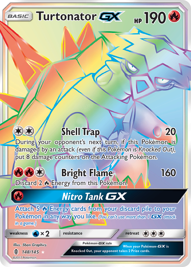 Turtonator GX (148/145) [Sun & Moon: Guardians Rising] | Play N Trade Winnipeg