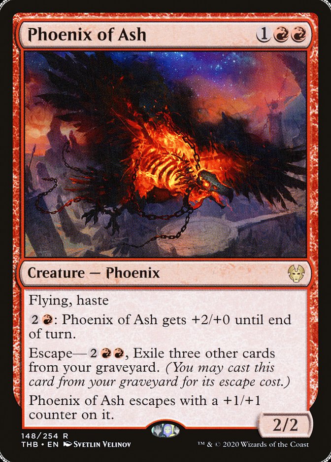 Phoenix of Ash [Theros Beyond Death] | Play N Trade Winnipeg