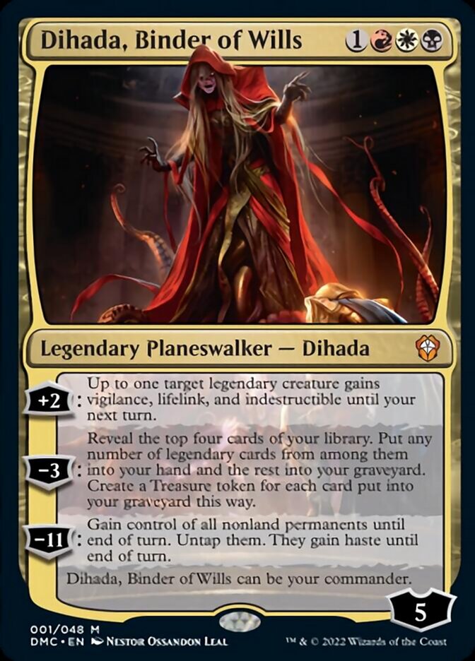 Dihada, Binder of Wills [Dominaria United Commander] | Play N Trade Winnipeg