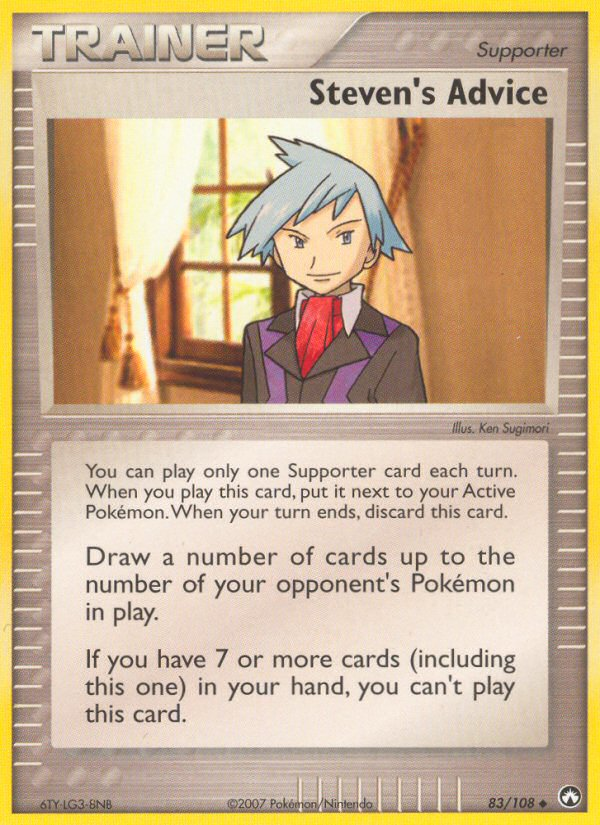 Steven's Advice (83/108) [EX: Power Keepers] | Play N Trade Winnipeg