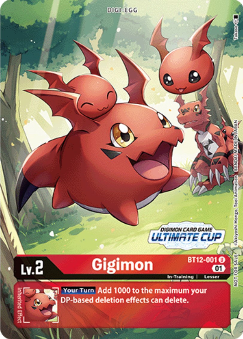 Gigimon [BT12-001] (Ultimate Cup) [Across Time Promos] | Play N Trade Winnipeg