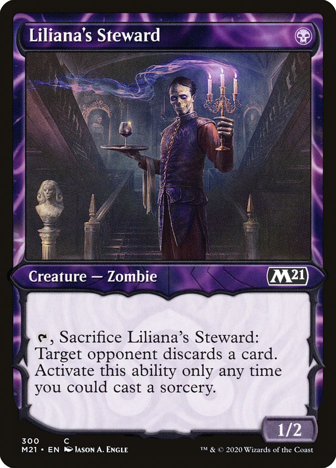Liliana's Steward (Showcase) [Core Set 2021] | Play N Trade Winnipeg
