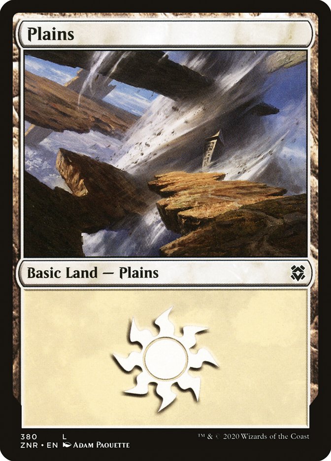 Plains (380) [Zendikar Rising] | Play N Trade Winnipeg