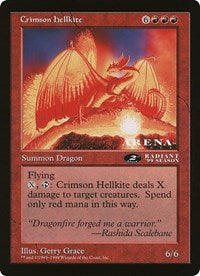 Crimson Hellkite (Oversized) [Oversize Cards] | Play N Trade Winnipeg