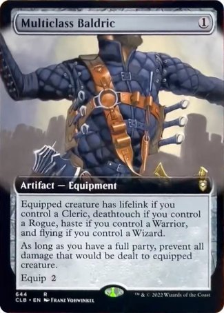 Multiclass Baldric (Extended Art) [Commander Legends: Battle for Baldur's Gate] | Play N Trade Winnipeg