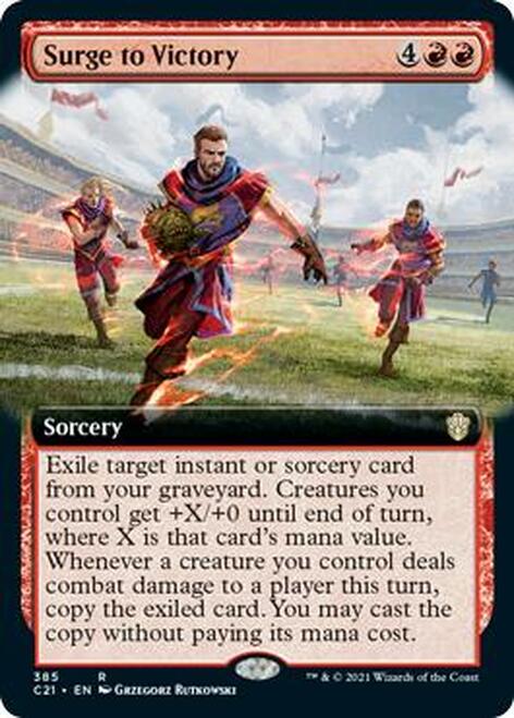 Surge to Victory (Extended) [Commander 2021] | Play N Trade Winnipeg