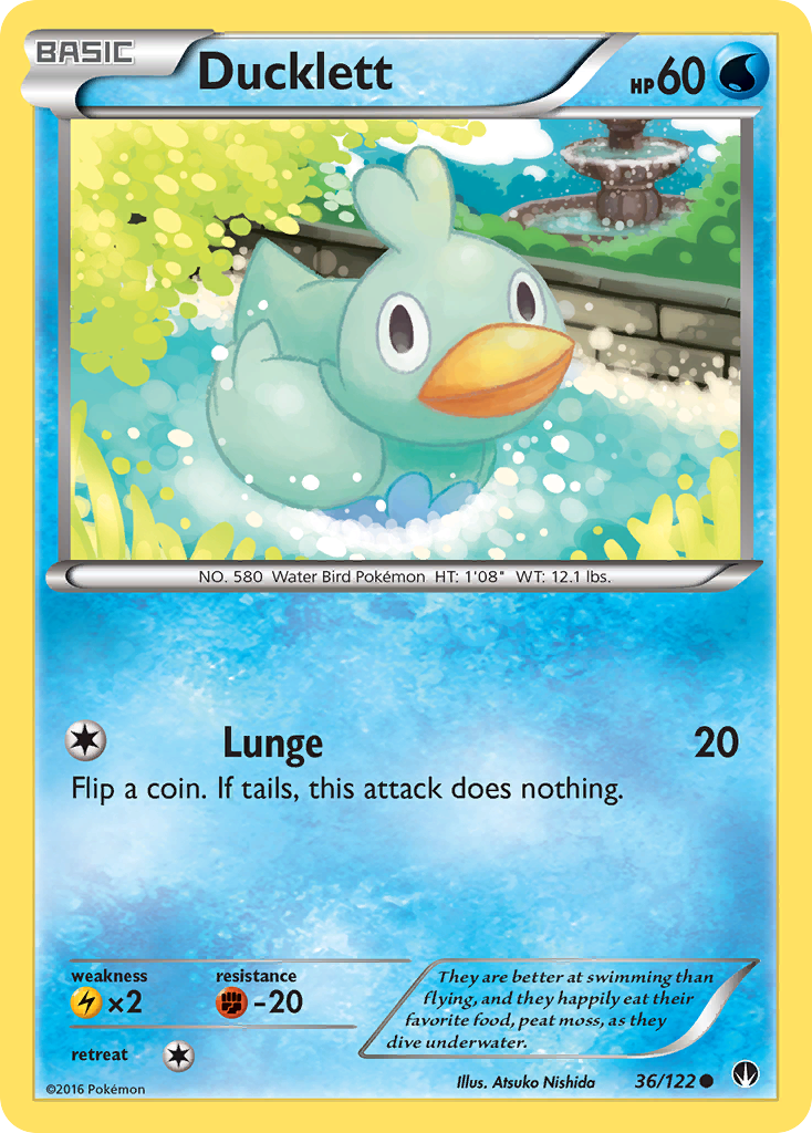 Ducklett (36/122) [XY: BREAKpoint] | Play N Trade Winnipeg