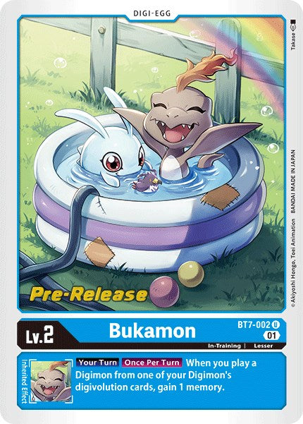 Bukamon [BT7-002] [Next Adventure Pre-Release Cards] | Play N Trade Winnipeg