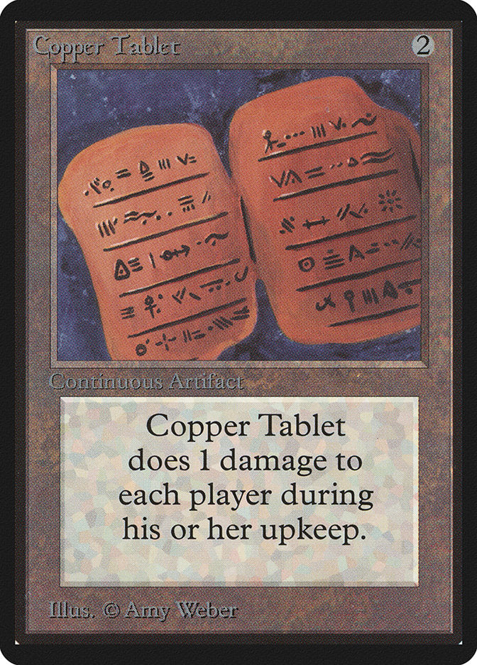 Copper Tablet [Limited Edition Beta] | Play N Trade Winnipeg