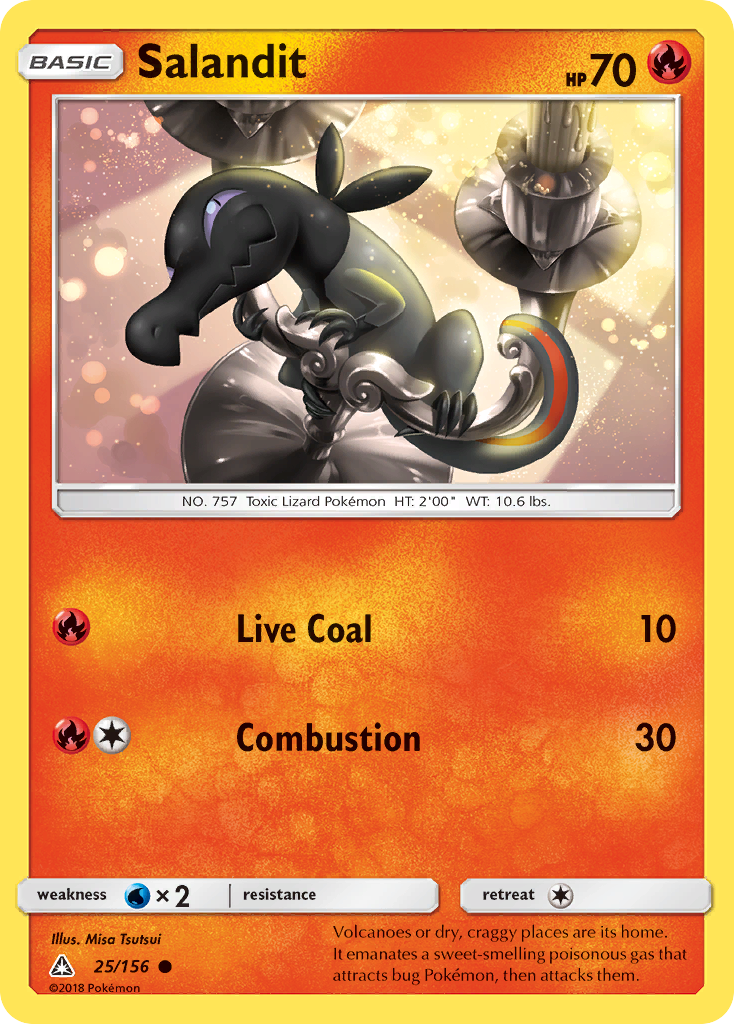 Salandit (25/156) [Sun & Moon: Ultra Prism] | Play N Trade Winnipeg