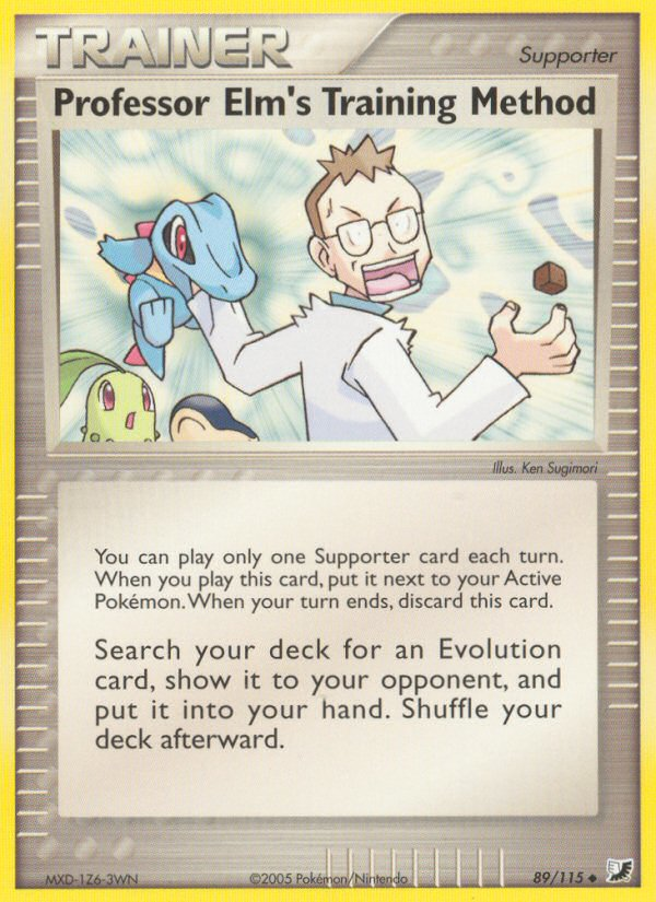 Professor Elm's Training Method (89/115) [EX: Unseen Forces] | Play N Trade Winnipeg