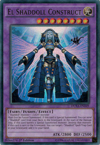 El Shaddoll Construct [DUEA-EN049] Ultra Rare | Play N Trade Winnipeg