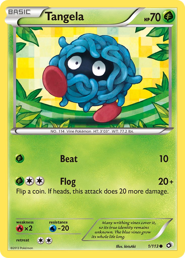 Tangela (1/113) [Black & White: Legendary Treasures] | Play N Trade Winnipeg