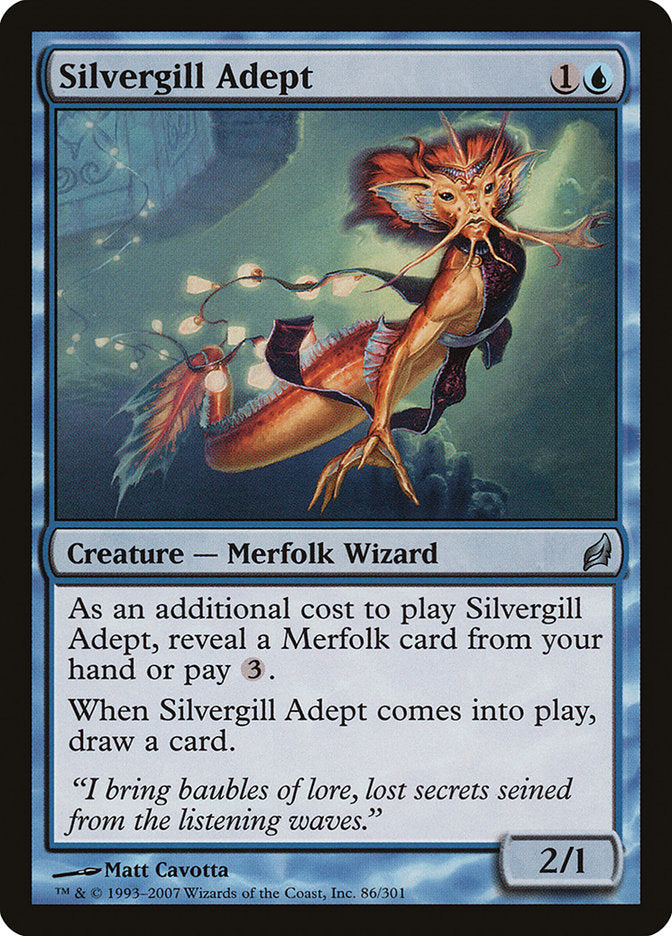 Silvergill Adept [Lorwyn] | Play N Trade Winnipeg