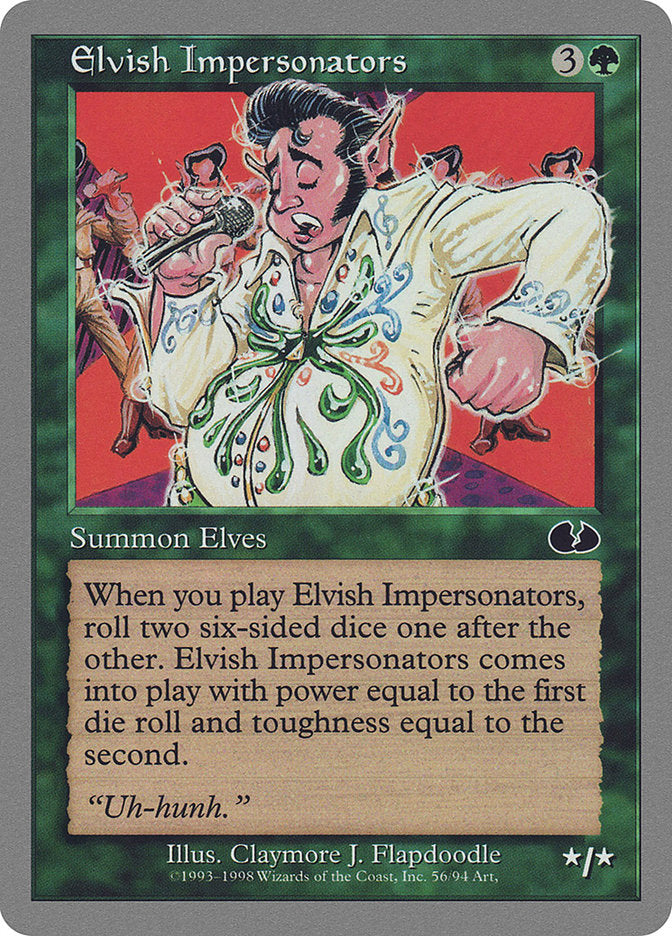 Elvish Impersonators [Unglued] | Play N Trade Winnipeg