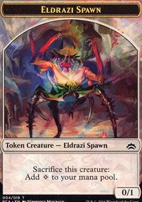 Eldrazi Spawn (004) // Eldrazi Double-sided Token [Planechase Anthology Tokens] | Play N Trade Winnipeg