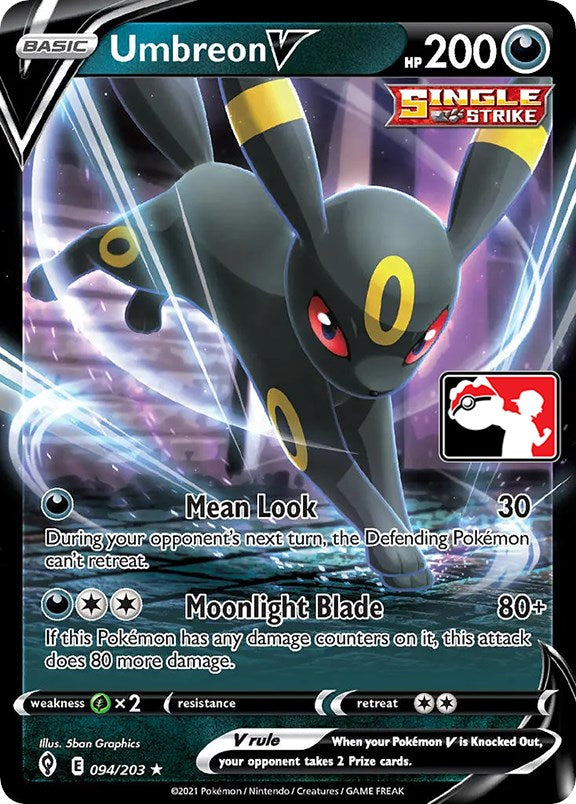 Umbreon V (094/203) [Prize Pack Series One] | Play N Trade Winnipeg