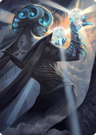 Queza, Augur of Agonies Art Card [Streets of New Capenna Art Series] | Play N Trade Winnipeg