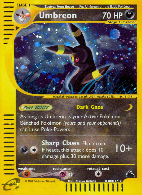 Umbreon (H30/H32) [Skyridge] | Play N Trade Winnipeg