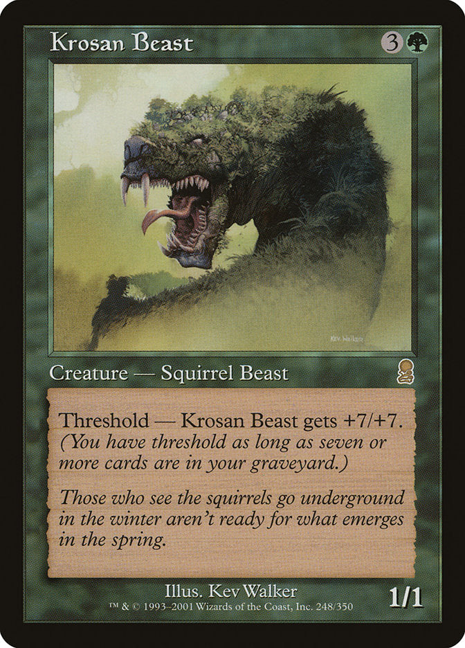 Krosan Beast [Odyssey] | Play N Trade Winnipeg