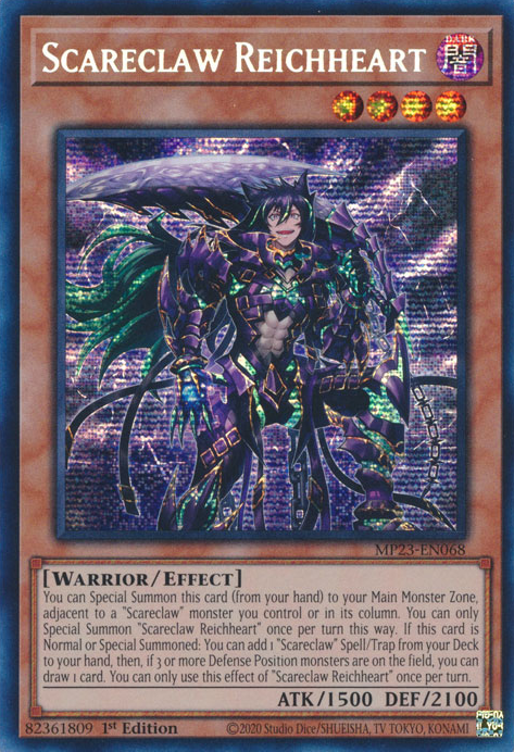 Scareclaw Reichheart [MP23-EN068] Prismatic Secret Rare | Play N Trade Winnipeg