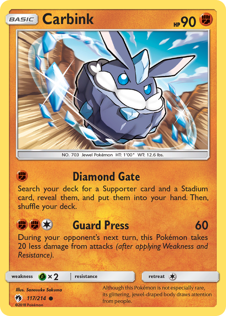 Carbink (117/214) [Sun & Moon: Lost Thunder] | Play N Trade Winnipeg