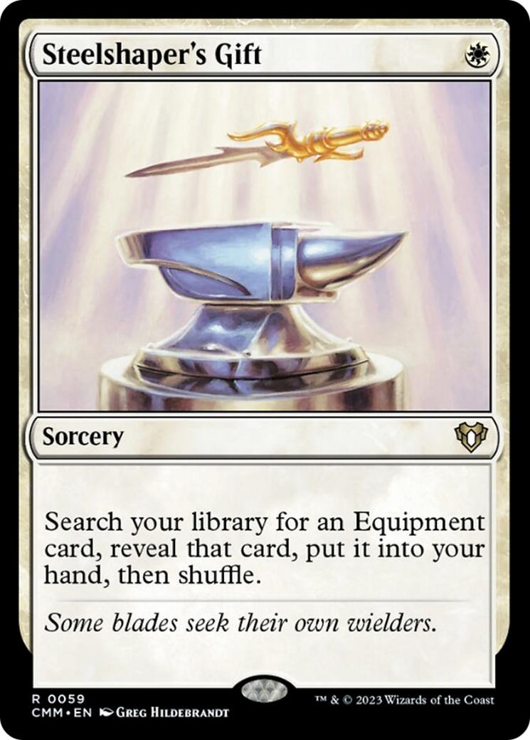 Steelshaper's Gift [Commander Masters] | Play N Trade Winnipeg