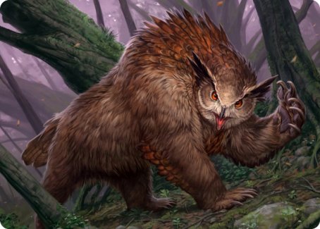 Owlbear Art Card [Dungeons & Dragons: Adventures in the Forgotten Realms Art Series] | Play N Trade Winnipeg