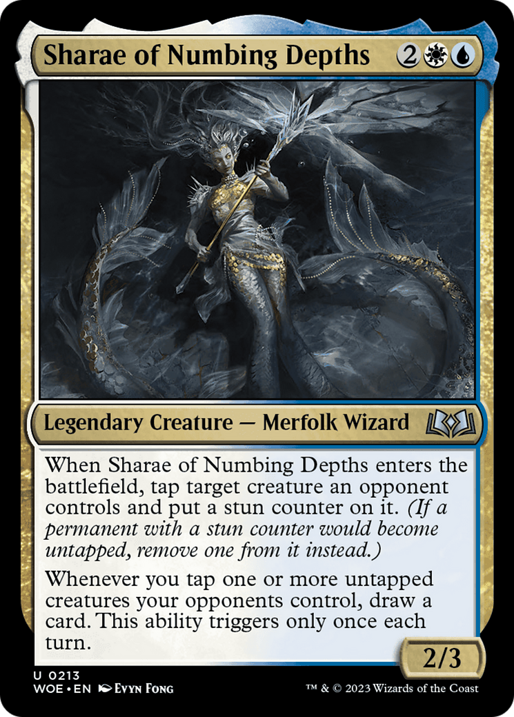 Sharae of Numbing Depths [Wilds of Eldraine] | Play N Trade Winnipeg