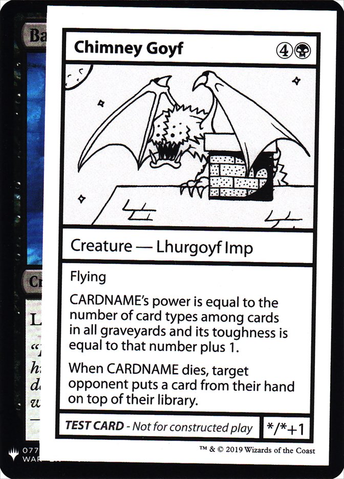 Chimney Goyf [Mystery Booster Playtest Cards] | Play N Trade Winnipeg