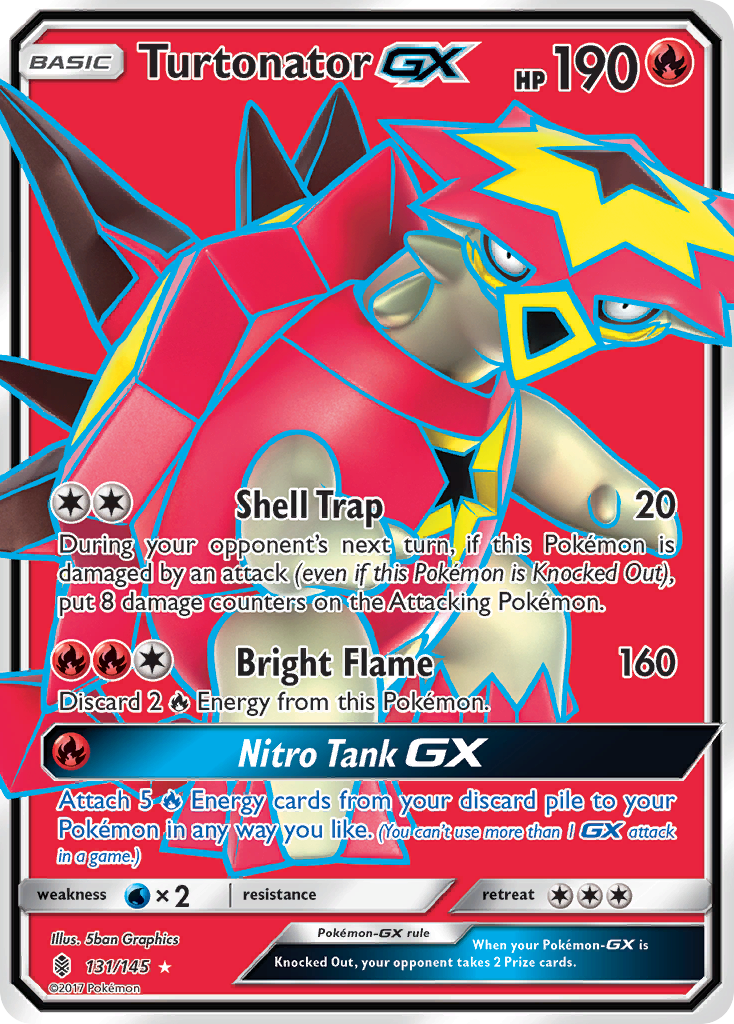 Turtonator GX (131/145) [Sun & Moon: Guardians Rising] | Play N Trade Winnipeg