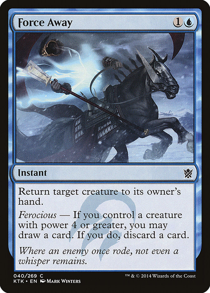 Force Away [Khans of Tarkir] | Play N Trade Winnipeg