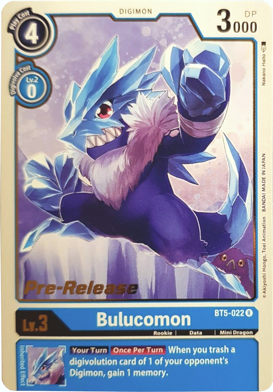 Bulucomon [BT5-022] [Battle of Omni Pre-Release Promos] | Play N Trade Winnipeg