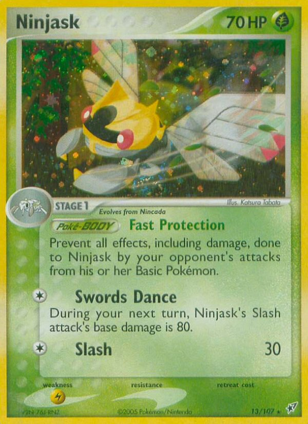 Ninjask (13/107) [EX: Deoxys] | Play N Trade Winnipeg