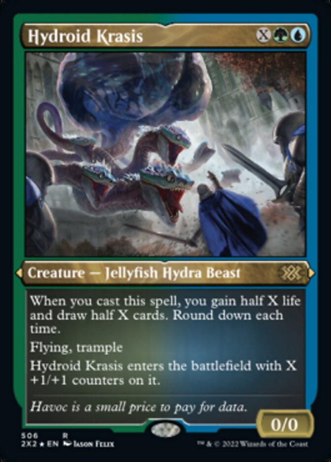 Hydroid Krasis (Foil Etched) [Double Masters 2022] | Play N Trade Winnipeg