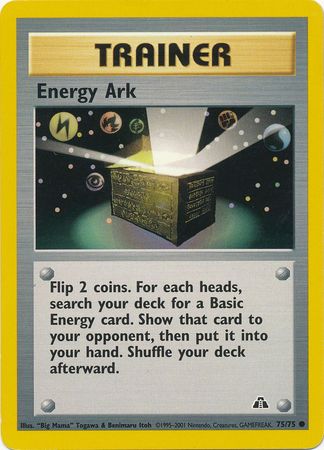 Energy Ark (75/75) [Neo Discovery Unlimited] | Play N Trade Winnipeg